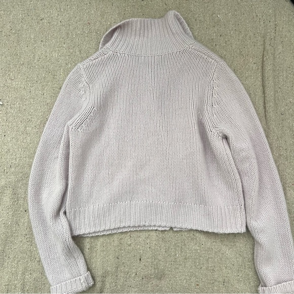 SABLYN JACKSON CASHMERE CARDIGAN COLLARED SWEATER - Picture 4 of 10